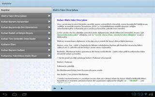 Kurban Rehberi 2013 "Tablet" imagem de tela 2