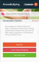 KnowBullying by SAMHSA Poster