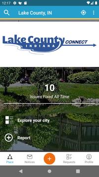 Lake County Connect poster