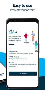 COVID Alert PA 截图 1