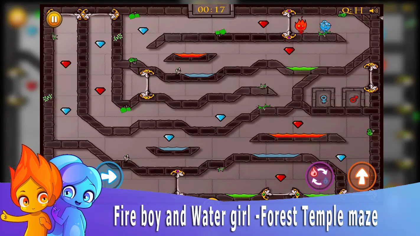 Download do APK de fogo menino e menina da água vermelho jogos menina para  Android