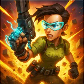 Exbots Revolution：2D 射击游戏