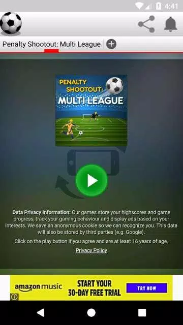 Penalty Shootout Multi League - Play Penalty Shootout Multi League