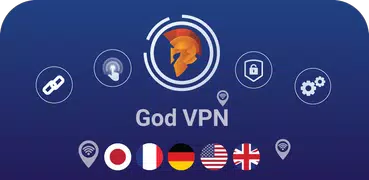 God VPN Seguro Grátis-Ilimitado e Segurança Rápida