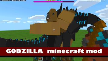 Godzilla Games: Minecraft Mod تصوير الشاشة 3