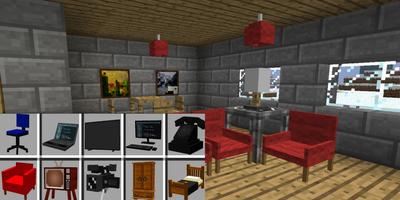 Furnicraft Mod for Minecraft 2021 poster