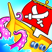 Pirate ship. Awesome sea games APK