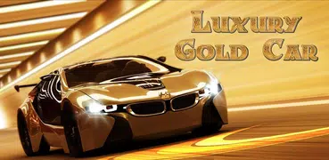 BMW oro auto di lusso a tema
