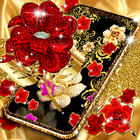 Gold rose live wallpaper 图标