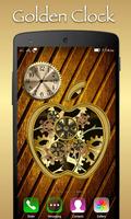 Golden Apple Clock poster