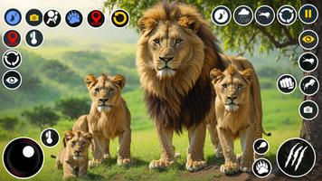 Poster King Lion Beast : Animal Game