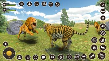 King Lion Beast : Animal Game capture d'écran 1