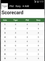 Golf Shot Counter ภาพหน้าจอ 1