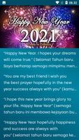 Kata Ucapan Selamat Tahun Baru 2021 ảnh chụp màn hình 3