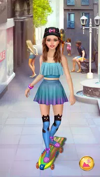 Skater Girl Dress Up and Makeover