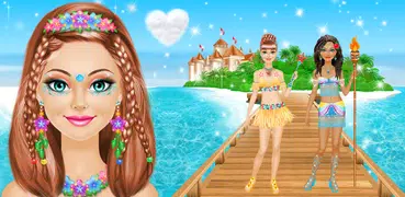 🌸 Tropical Princess Makeover