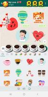 Morning Stickers اسکرین شاٹ 1