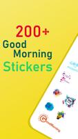 Good Morning stickers for what Affiche