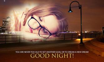 Good Night Photo Frames syot layar 2