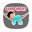 آیکون‌ GoodNight Sticker For Whatsapp