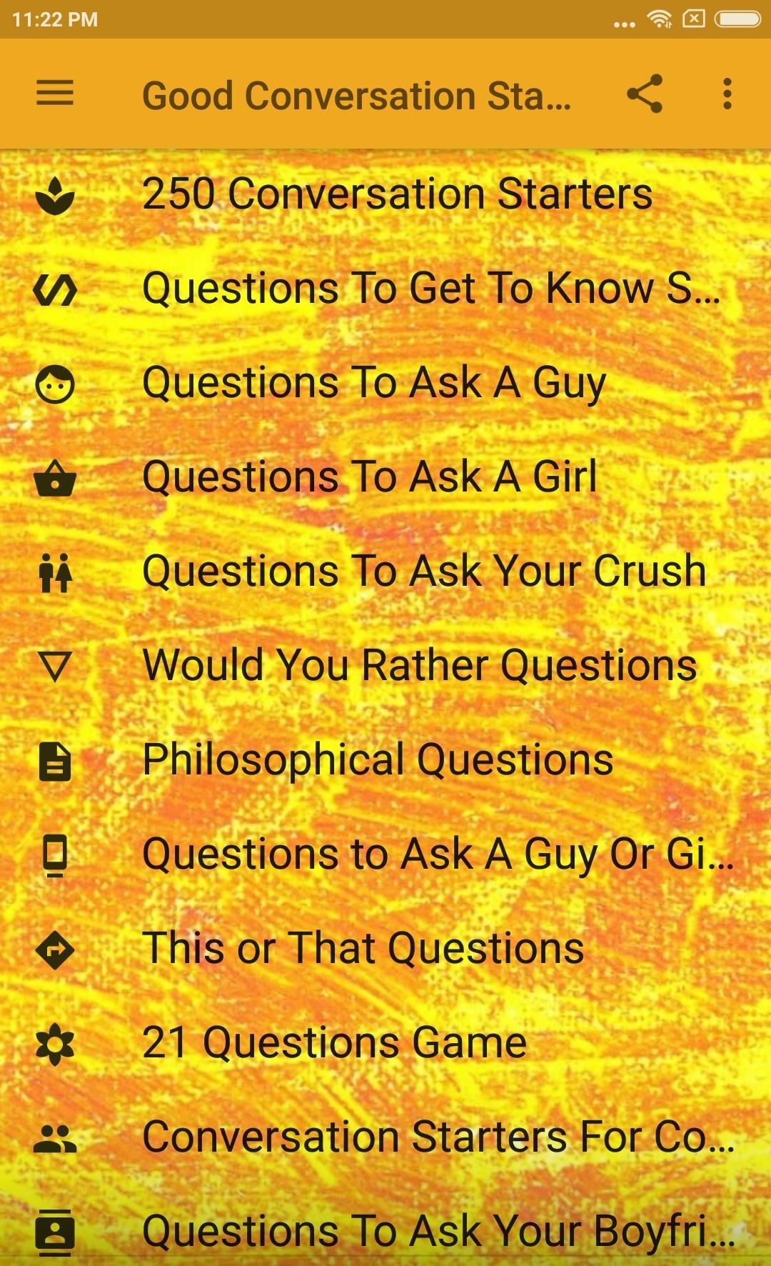 21 Questions To Ask A Guy Over Text