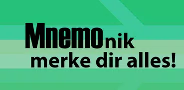 Mnemonik – merke dir alles