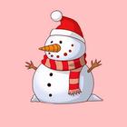 Kertas Dinding Snowman ikon
