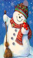Kertas Dinding Snowman syot layar 2