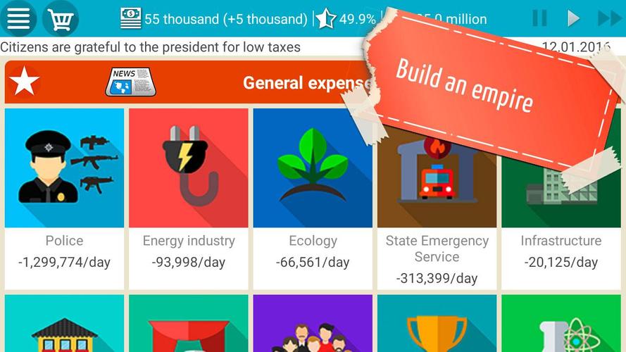 無料で President Simulator アプリの最新版 Apk1 0 24をダウンロードー Android用 President Simulator Apk の最新バージョンをダウンロード Apkfab Com Jp