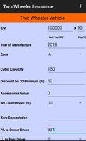 Motor Insurance Calculator EZY اسکرین شاٹ 3
