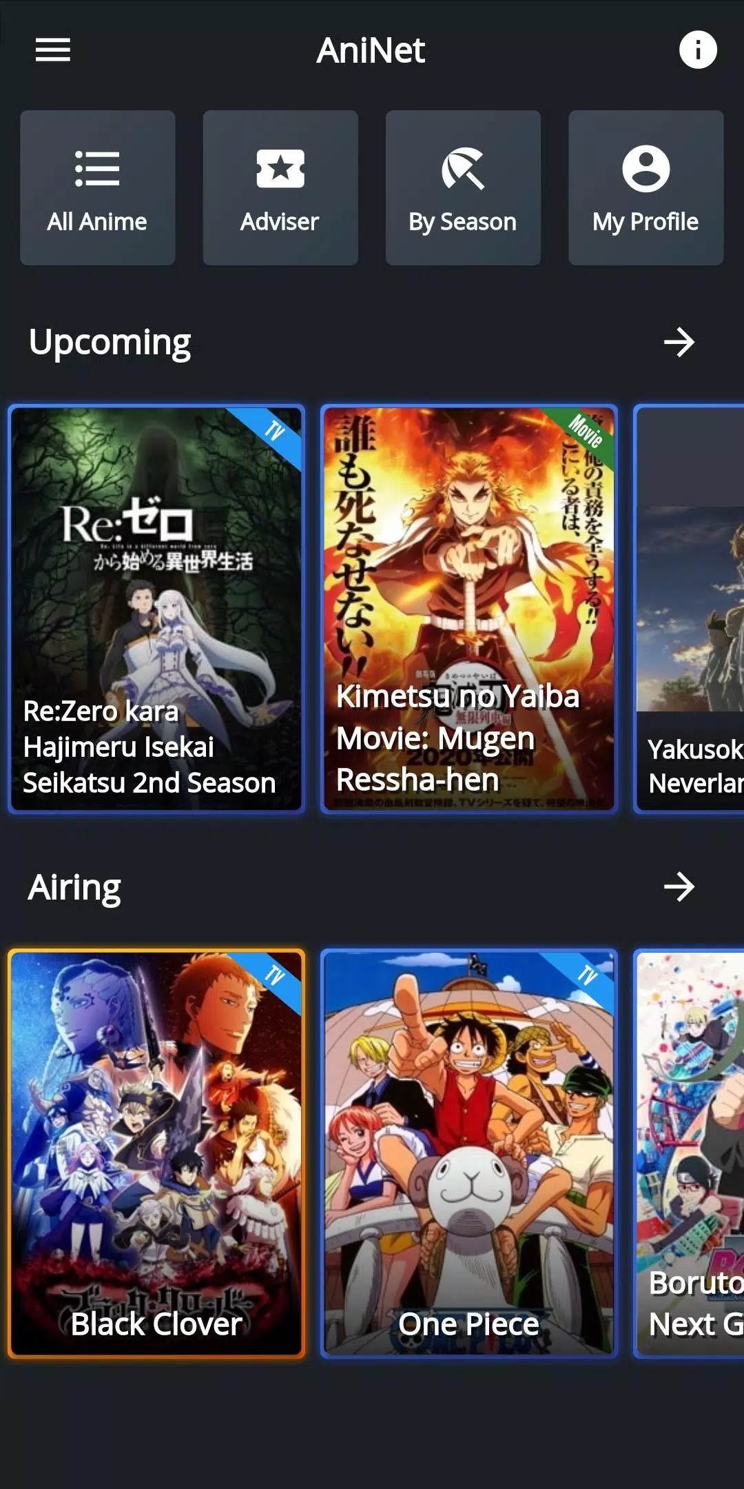 Aninet - Anime list APK for Android Download Aninet - Anime list APK for Android Download