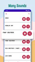 Sound Effects: Meme Soundboard تصوير الشاشة 2