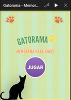 Gatorama - Memorama Gatuno Affiche