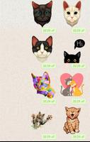 Gatos stickers para WhatsApp captura de pantalla 1