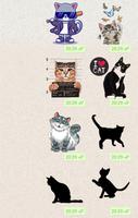 Gatos stickers para WhatsApp captura de pantalla 2