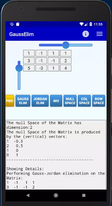 Gauss Elimination Calculator APK for Android Download