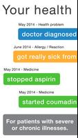 Health Timeline Medical Record poster