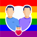 ikon Obrolan & Kencan Gay Anonim