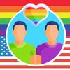 Gay Chat | Dating in America ♡-APK