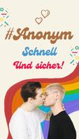 Gay Chat | Dating mit Männern Plakat