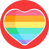 Gay chat & Gay Dating-icoon