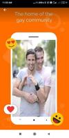 Gay chat & Gay Dating captura de pantalla 1