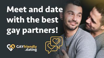 Gay Friendly. Dating Chat Meet Cartaz