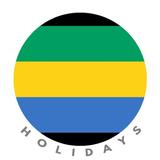 Gabon Holidays : Libreville Calendar-icoon