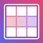Photo Split - Photo Grid - Giant Square for Insta آئیکن