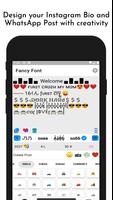 Cool Fonts for Insta Whatsapp - Fancy Stylish Text capture d'écran 1