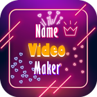 Name Video Maker - Name Art 아이콘