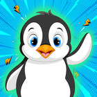 Fall Angry Penguin أيقونة