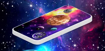 Galaxy Parallax Wallpaper