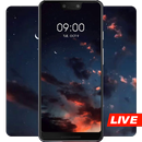 Galaxy shines in the evening live wallpaper APK